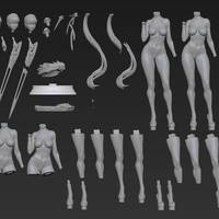 EVE Statue | Stellar Blade Fanart von Abe3D SFW,NSFW 3d printed statue,3d printed,nsfw statue,eve statue,Stellar Blade