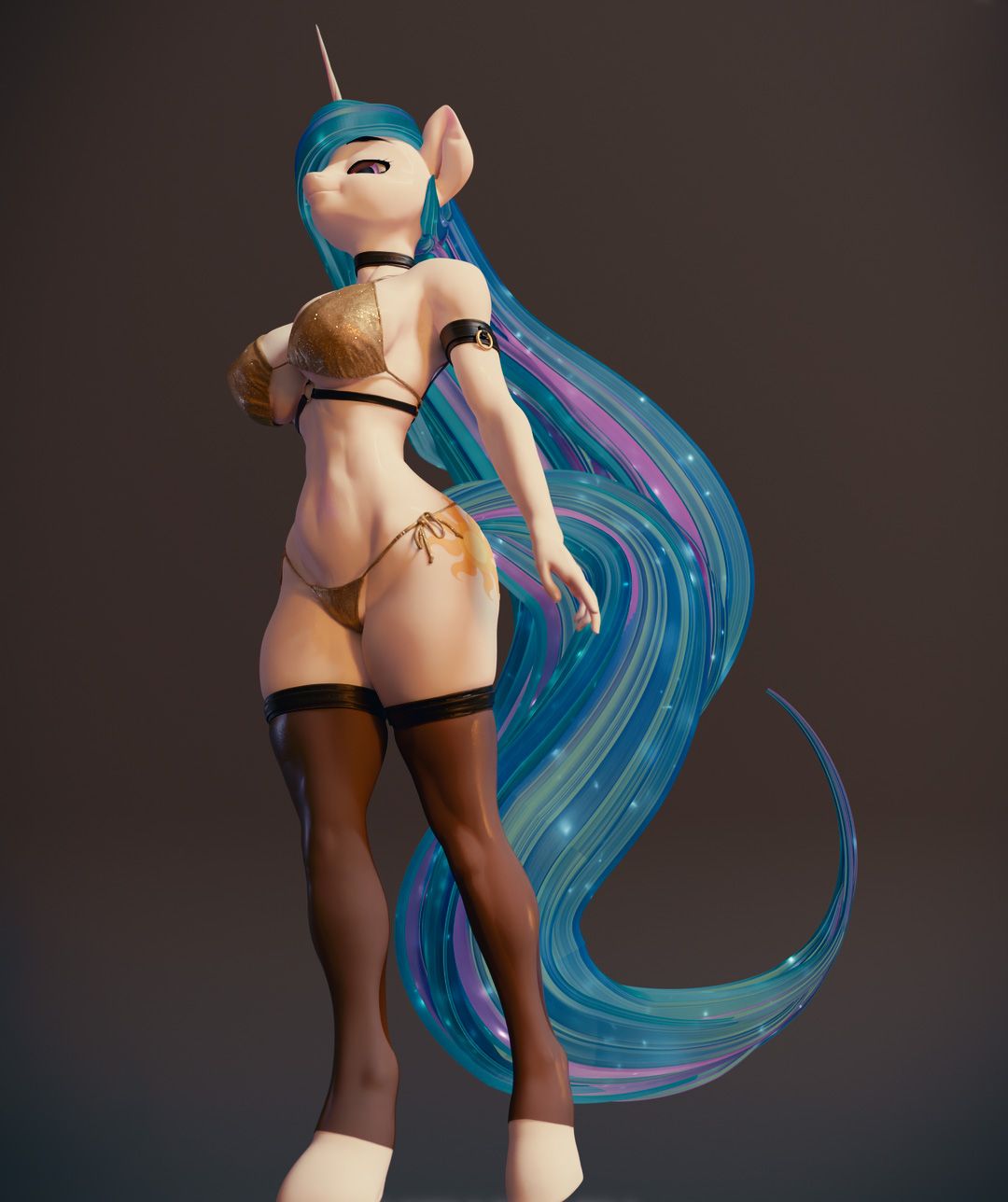 Princess Celestia Statue | My Little Pony Fan Art by Melvelvin SFW,NSFW 3d printed statue,3d printed figure,nsfw statue,My Little Pony statue,Princess Celestia statue,futa statue