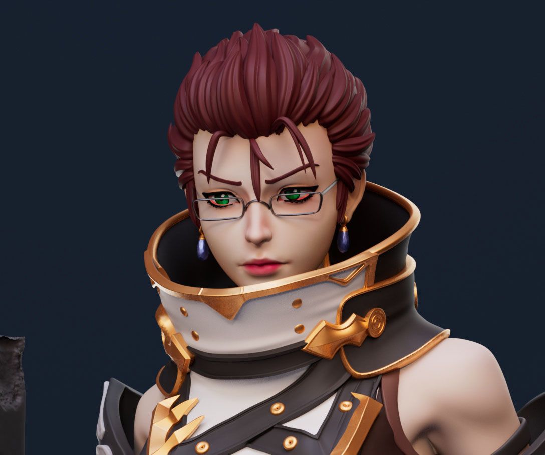 Statue Blades Girl | Final Fantasy Fan art par Freyas Fantasys SFW,NSFW,Futa 3d printed statue,3d printed,3d printed figure,Blades Girl Statue,Final Fantasy Statue,nsfw statue,futa figurines,futanari figurines,futanari statue,futa statue