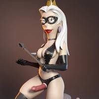 Statua Dagmar | Disenchantment Fan art di TorridaMinis SFW,NSFW 3d printed,3d printed statue,nsfw statue,3d printed figure,Disenchantment Statue,Dagmar Statue