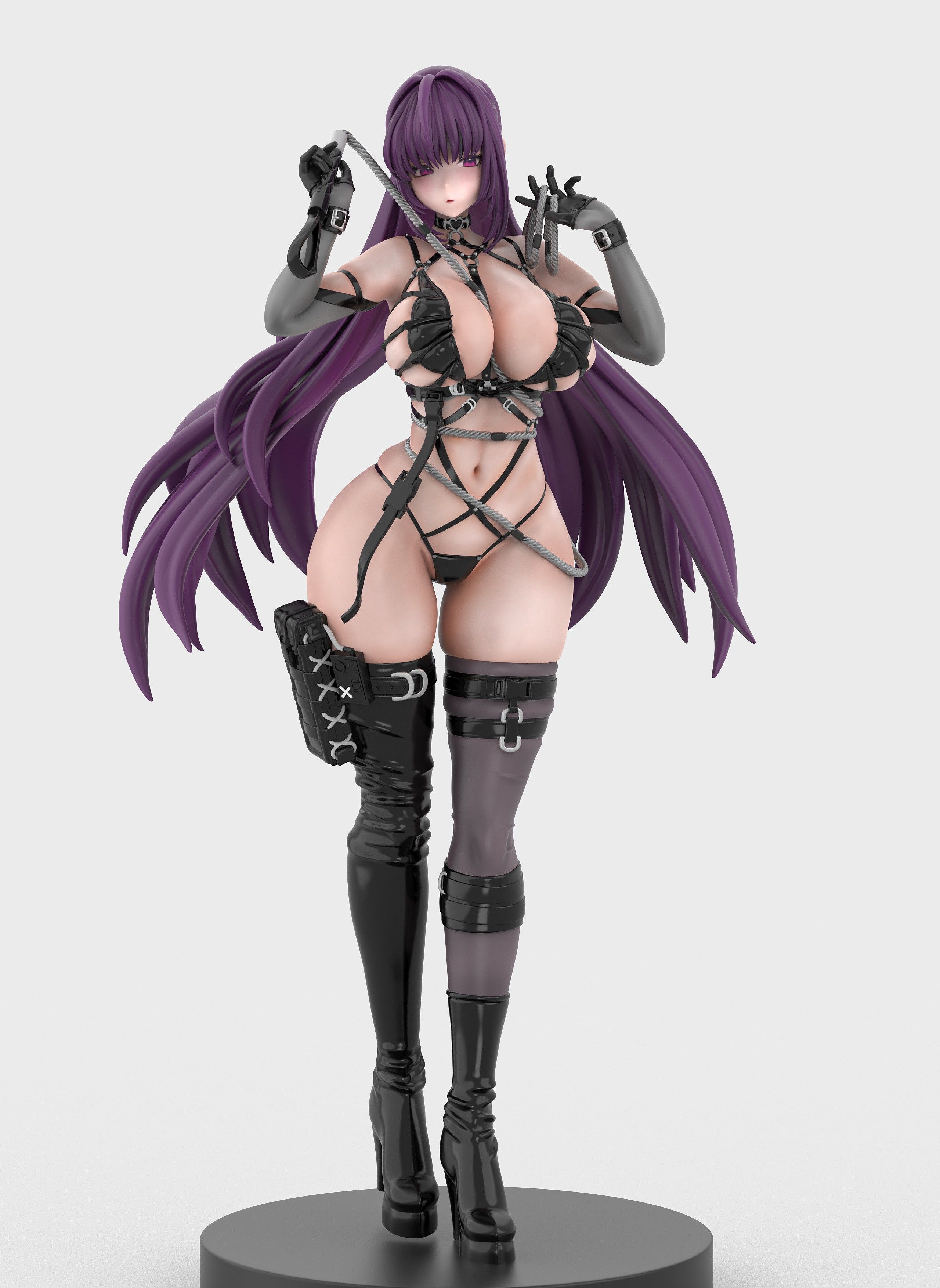 Mihara Statue | NIKKE Fan Art by Sin3Dstudio SFW 3d printed statue,Mihara statue,NIKKE,3d printed figure,3d printed