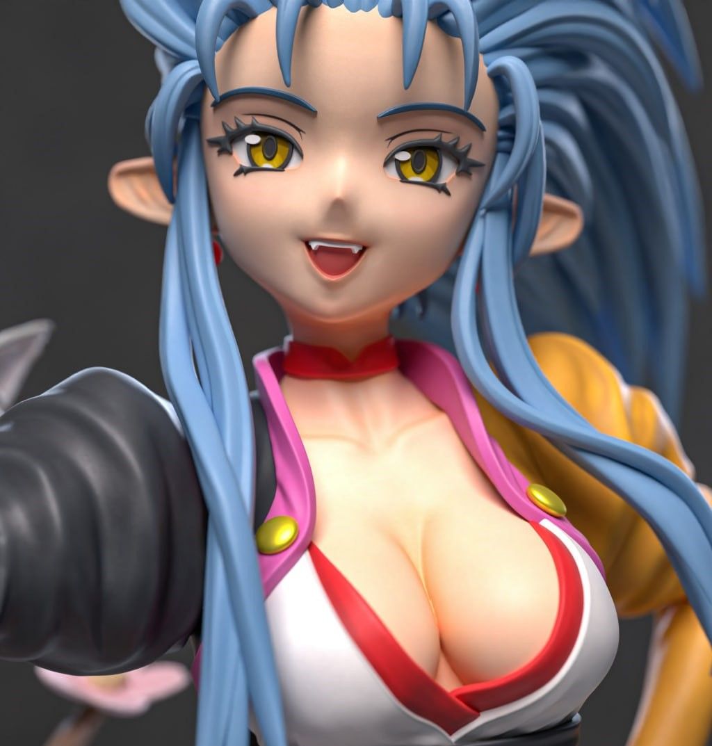 Ryoko Hakubi Statue | Tenchi Muyo Fan Art by Azerama SFW,NSFW 3d printed,3d printed statue,nsfw statue,Ryoko Hakubi statue,Tenchi Muyo statue