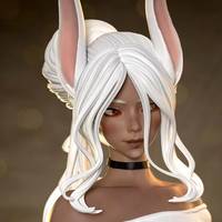 Figura Mirko | My Hero Academia Fanart autorstwa Nympha3D SFW,NSFW 3d printed statue,Mirko statue,3d printed figure,3d printed,My Hero Academia statue,nsfw statue