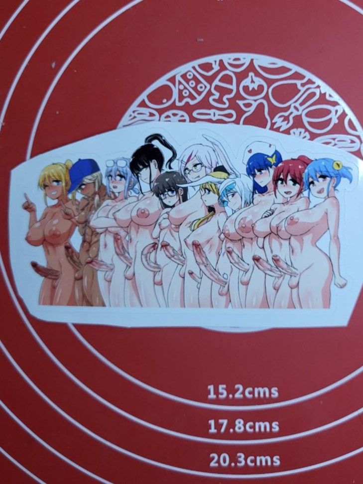 Aoba Q Madou All Characters Futa Sticker | Original Vinyl Sticker Futa futanari sticker,stickers,futa sticker,nsfw sticker,Aoba Q Madou