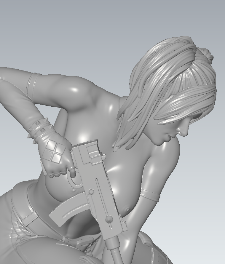 Harley Quinn Statue | DC Fan Art by OXO3D SFW,NSFW null