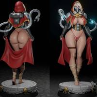 Statue Female Tech Priest | 40k Fan art par Digital Dark SFW,NSFW,Futa futa statue,3d printed,nsfw statue,Female Tech Priest Statue,3d printed figure,3d printed,Warhammer 40k Statue,futa figurines,futanari figurines,futanari statue