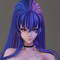 Statue Akiyama Rinko Bikini | Taimanin Murasaki Fan art par Momoji3d SFW,NSFW 3d printed statue,3d printed,nsfw statue,Taimanin Murasaki statue,Akiyama Rinko statue