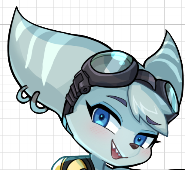 Rivet Sticker | Ratchet And Clank Vinyl Sticker SFW furry sticker,sfw sticker,stickers,Rivet sticker,Ratchet And Clank sticker