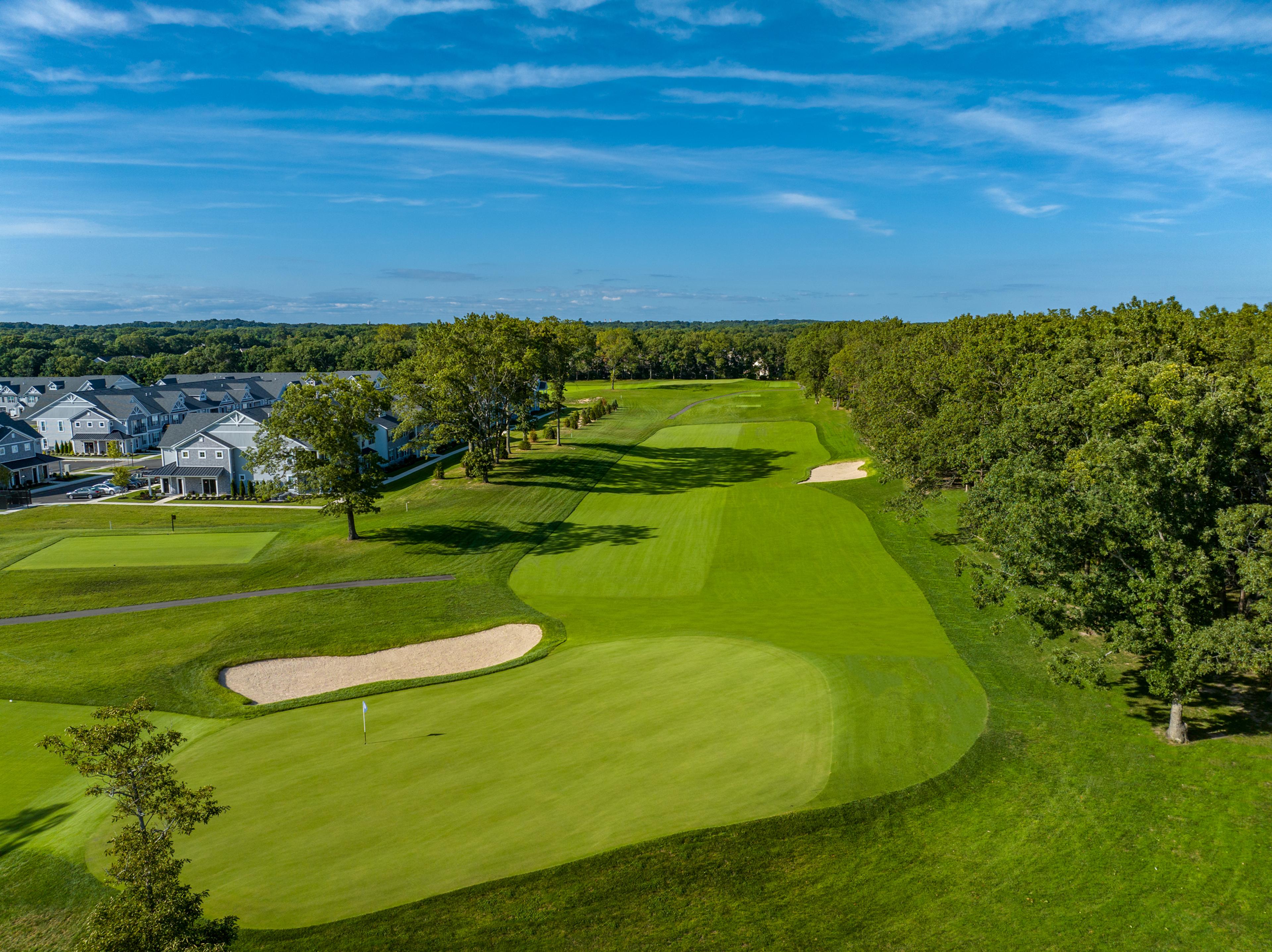 Spy Ring Golf Club seen from above