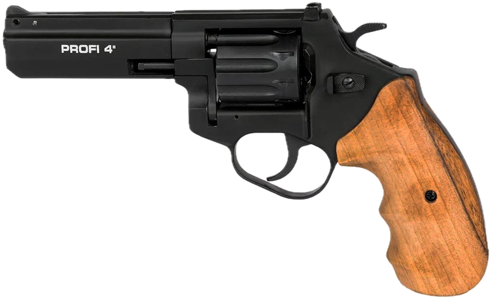 Револьвер під патрон Флобера Profi GEN2 4 (чорний дерево)