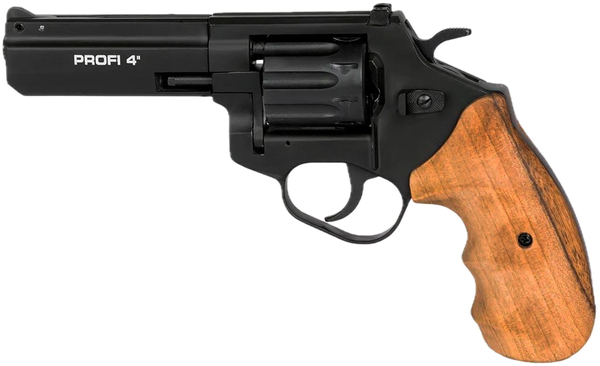 Револьвер під патрон Флобера Profi GEN2 4 (чорний  дерево)