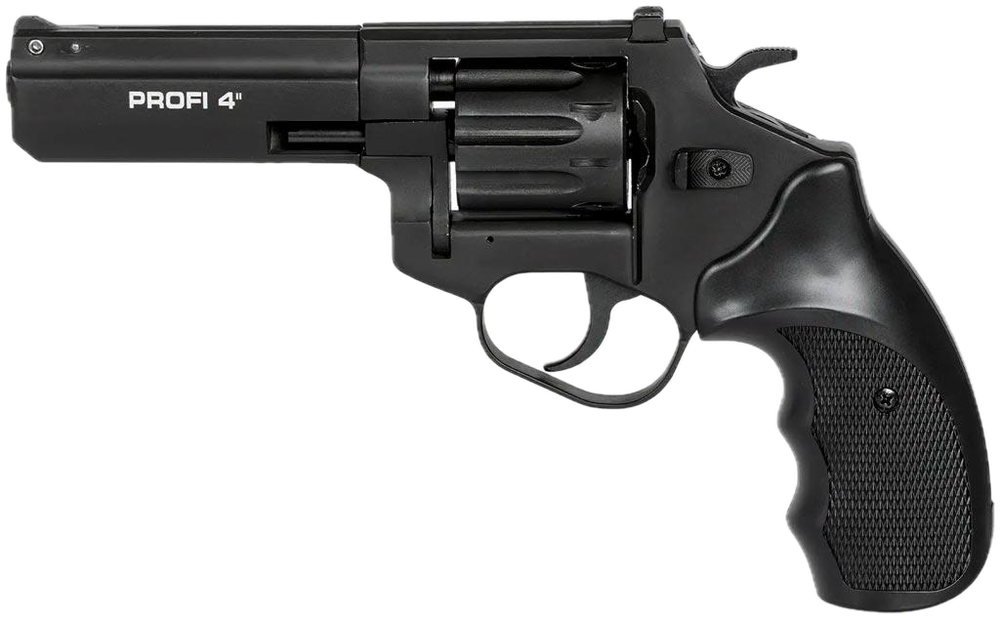 Револьвер під патрон Флобера Profi GEN2 4 (чорний  пластик)