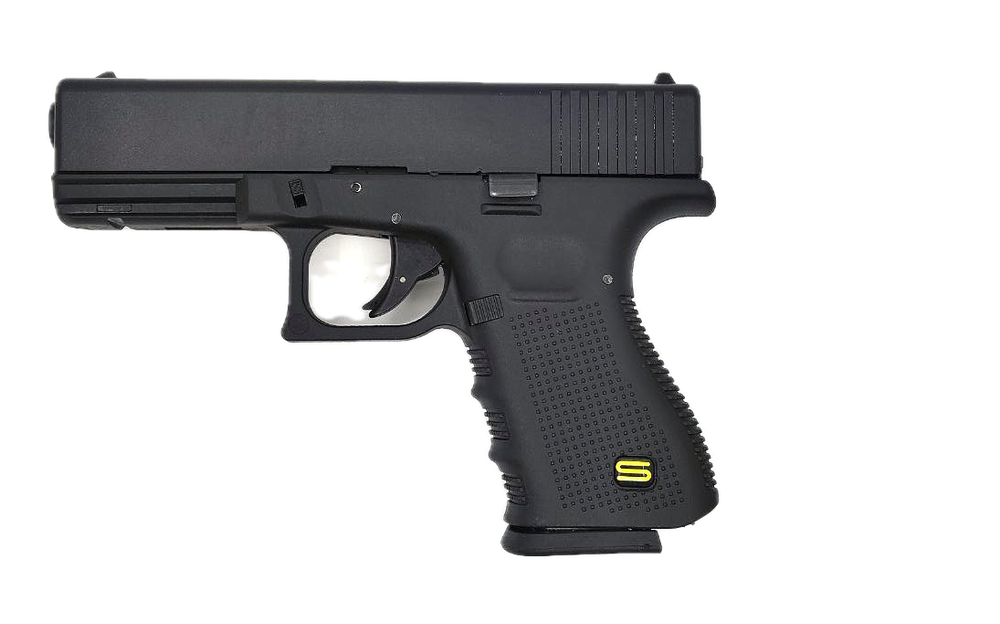 Стартовий пістолет SUR black з дод. магазином (Glock 17)