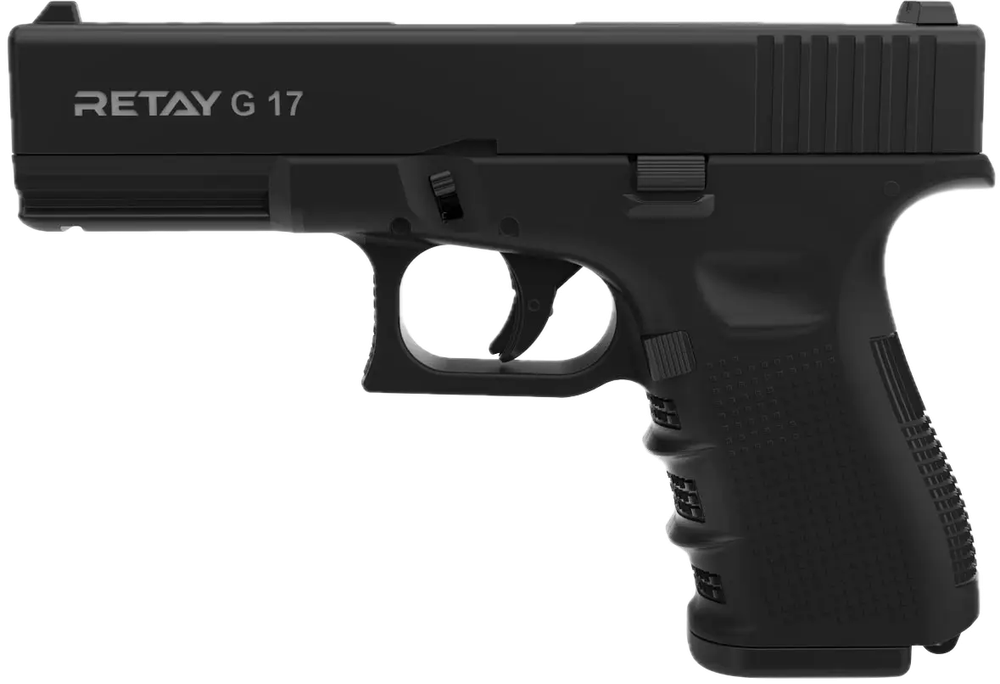 Стартовий пістолет Retay black (Glock 17)