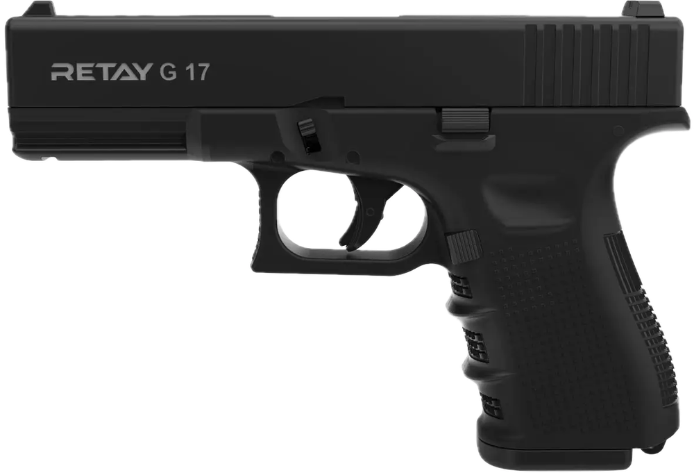 Стартовий пістолет Retay black (Glock 17)