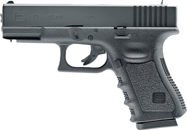 Пневматичний пістолет Glock 19 black