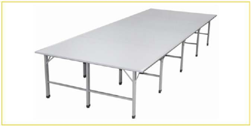 Combined cutting machine table