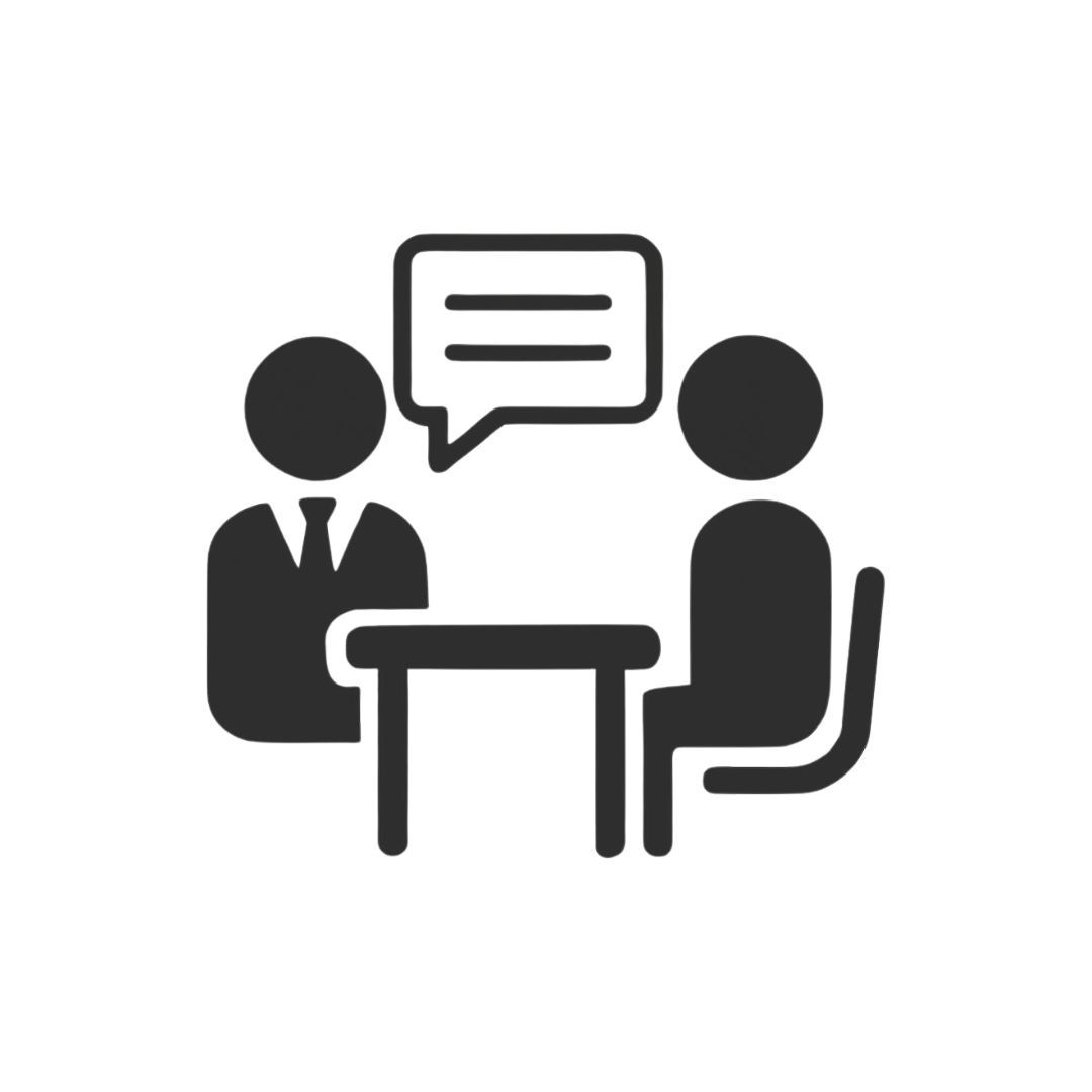 Image of an interview