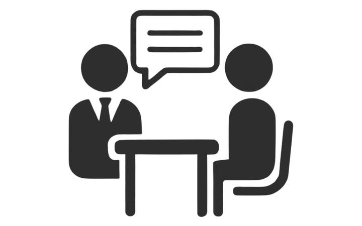 Image of an interview