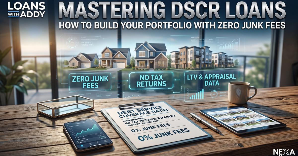 Mastering DSCR Loans: How Investors Build Portfolios with Zero Junk Fees