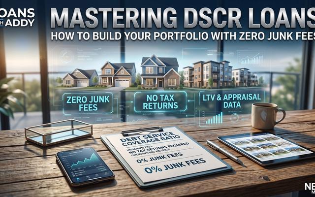 Mastering DSCR Loans: How Investors Build Portfolios with Zero Junk Fees