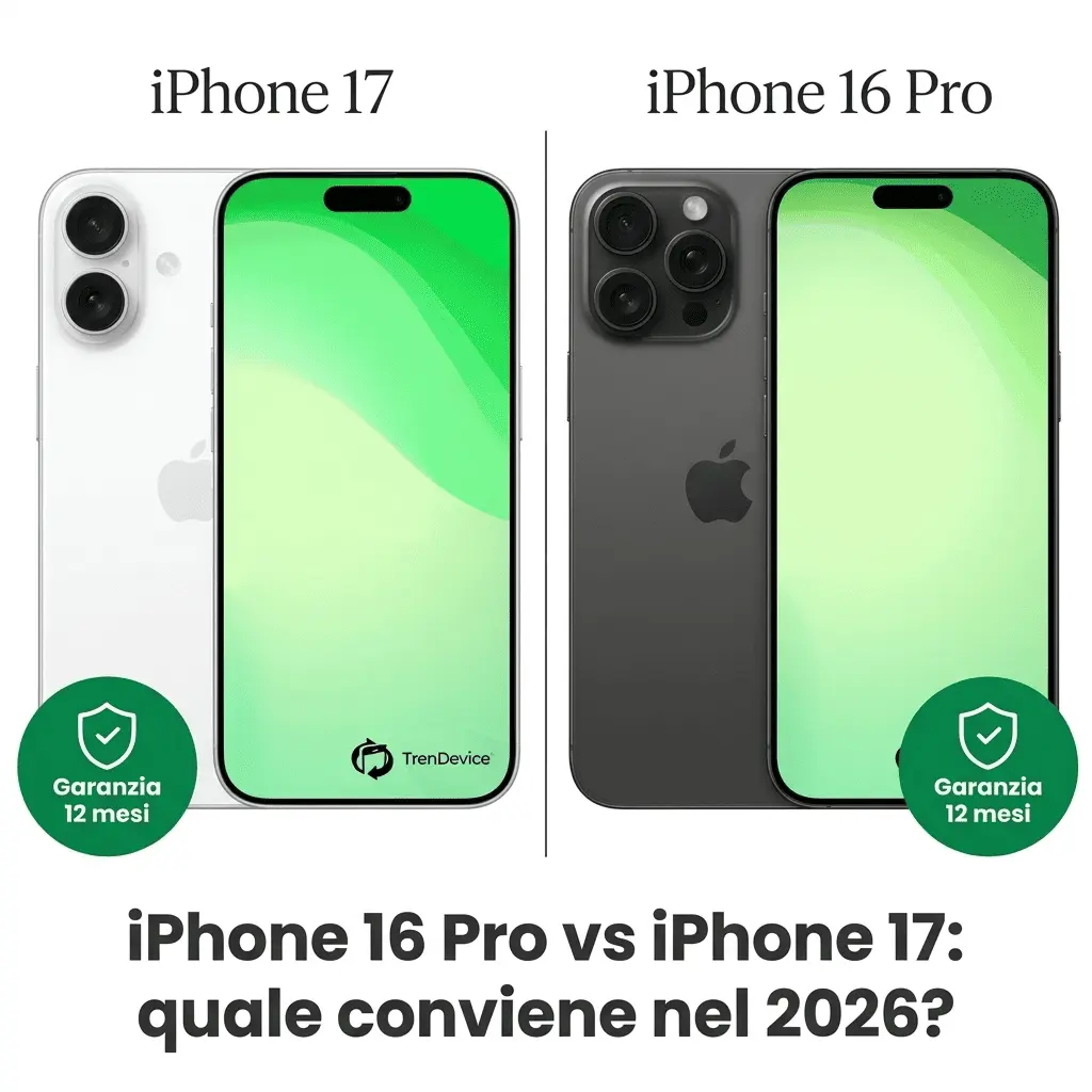 iPhone 16 Pro vs iPhone 17: quale conviene nel 2026?