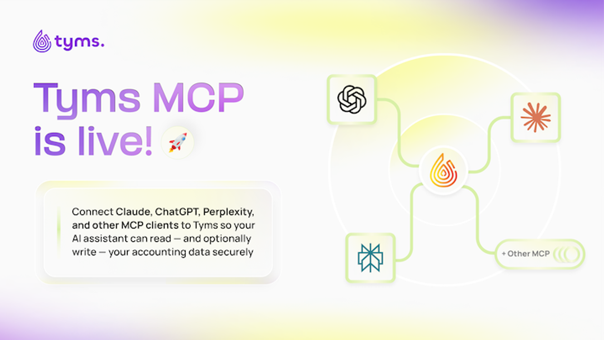 The Accounting Skill Gap Just Got Smaller: Introducing Tyms MCP