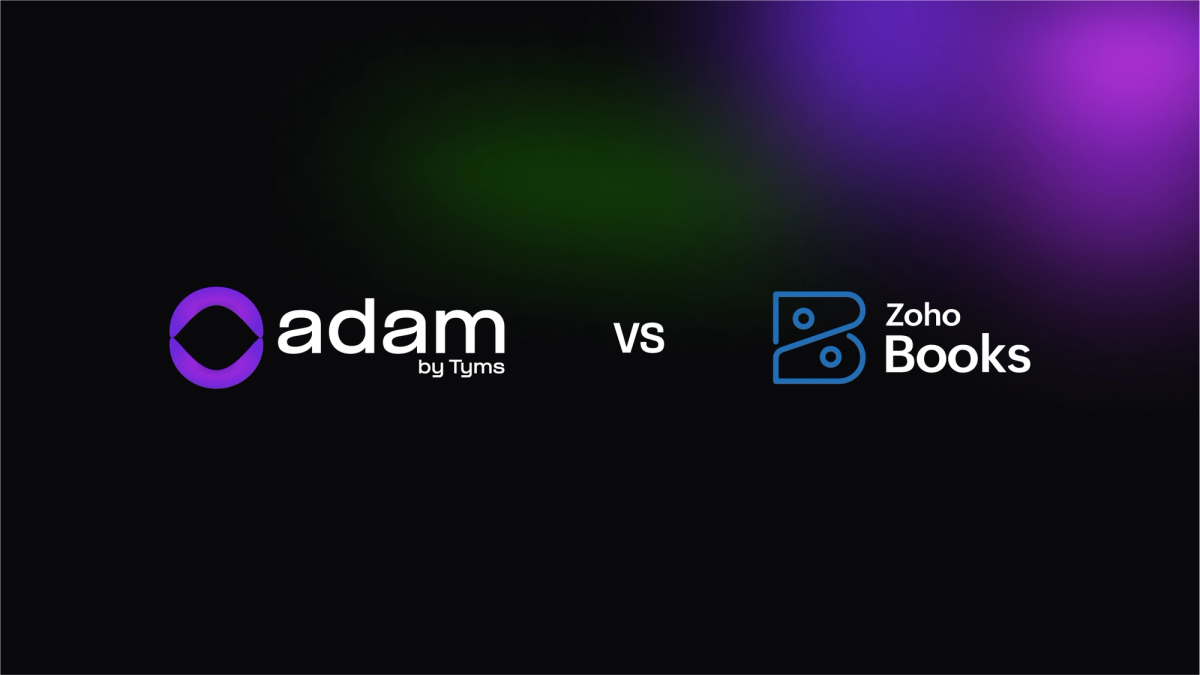 Adam by Tyms vs Zoho Books (2025): Which Accounting Software Works for you