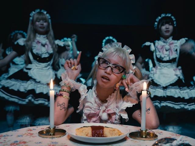 Pinponpanpon – Maidnight Ravers (Music Video), directed by Noah Neko — still 2