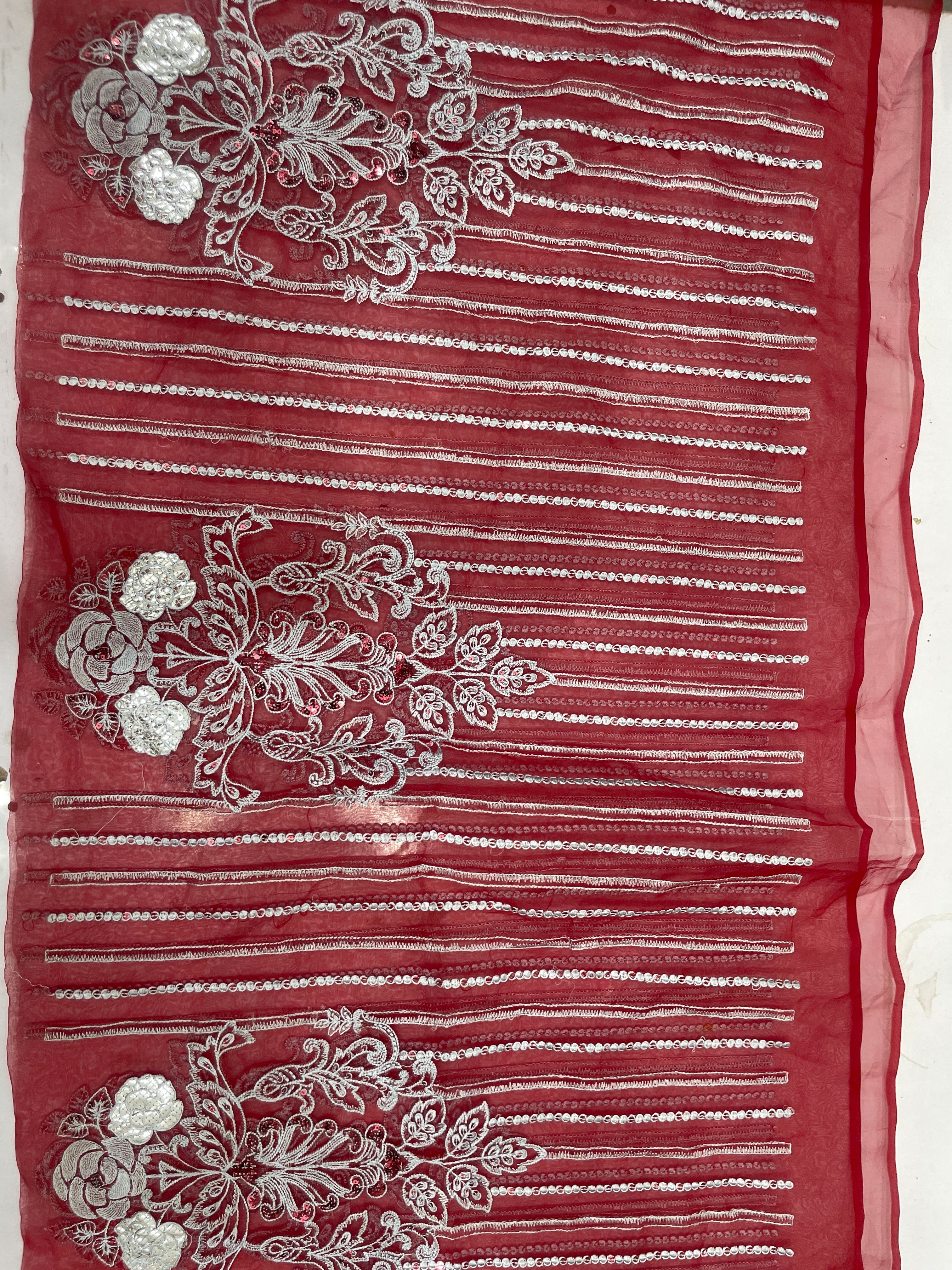 Mariab organza dupatta pallo