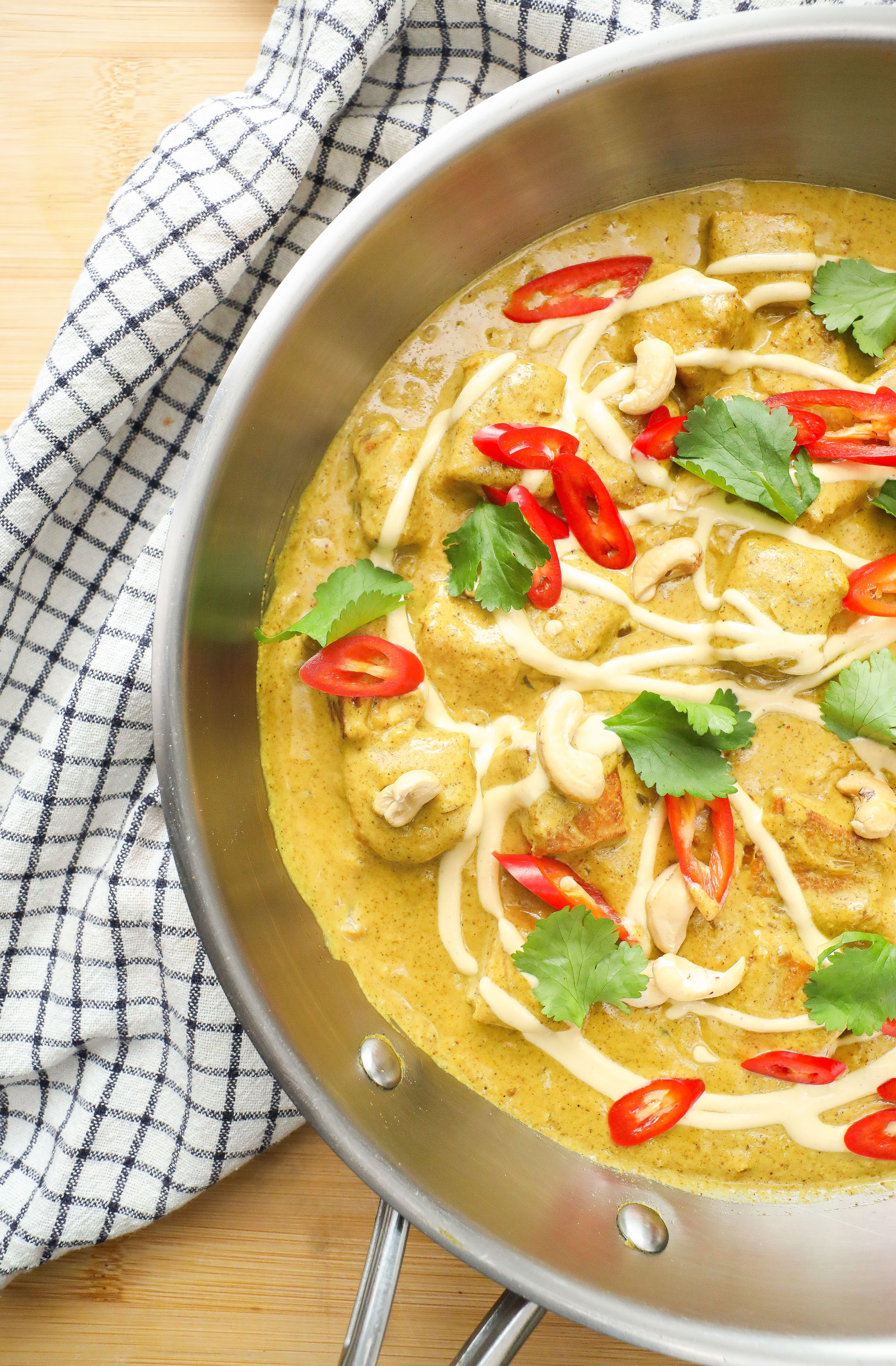 Quick Korma with Cashew Cream