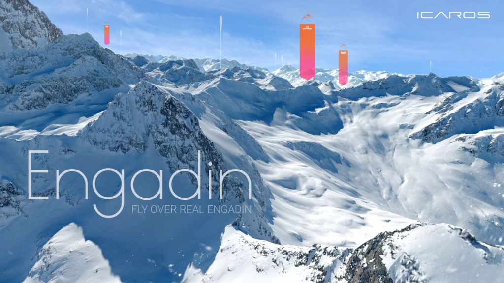 ICAROS ENGADIN — real landscapes in VR