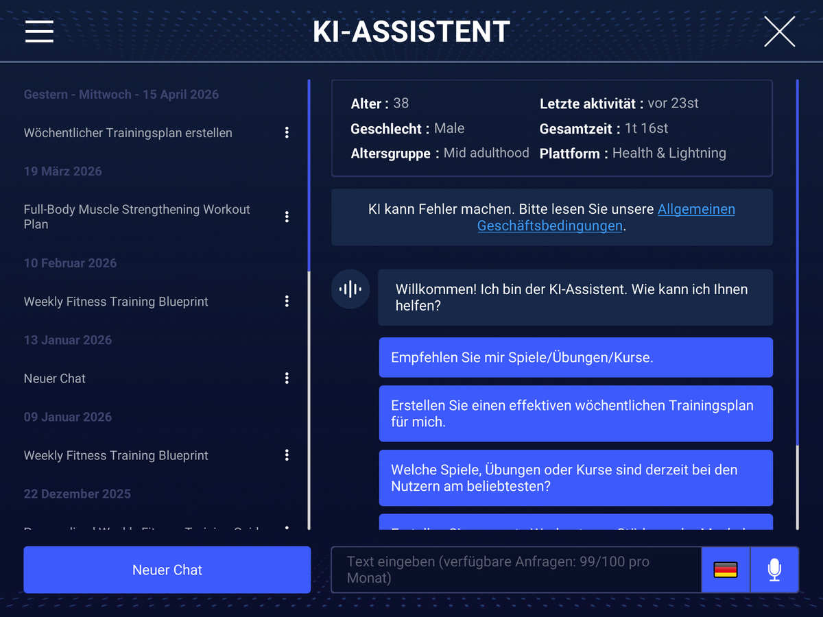 ICAROS App Screenshot 10