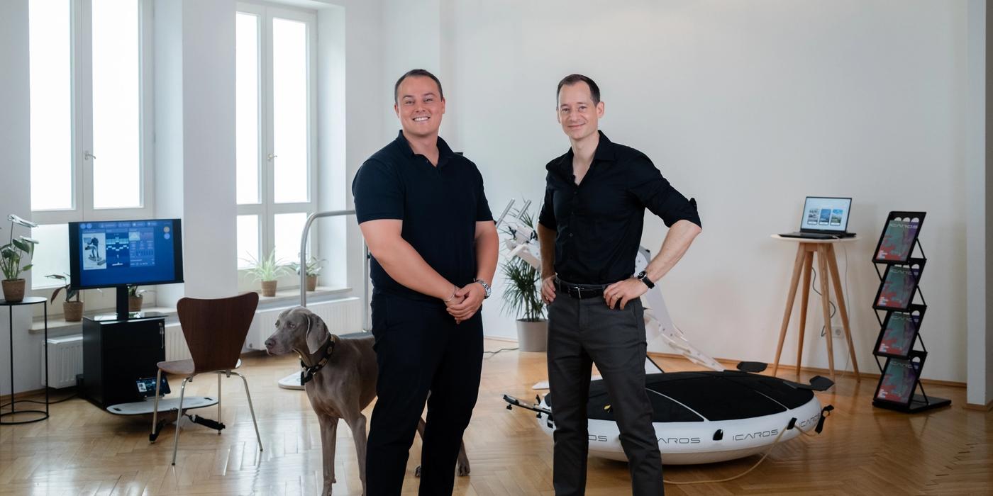 Julian Reich und Johannes Scholl ICAROS