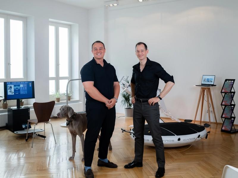 Julian Reich und Johannes Scholl ICAROS