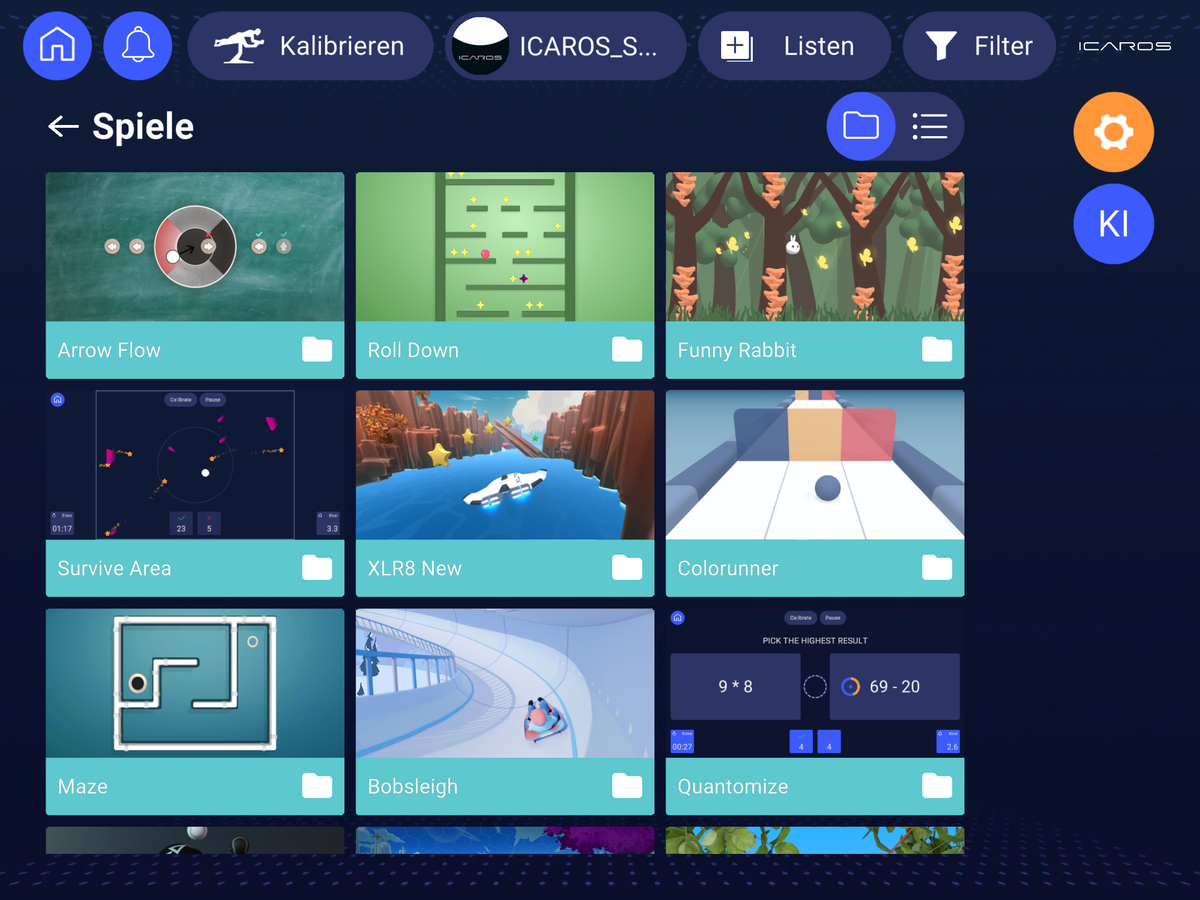 ICAROS App Screenshot 8