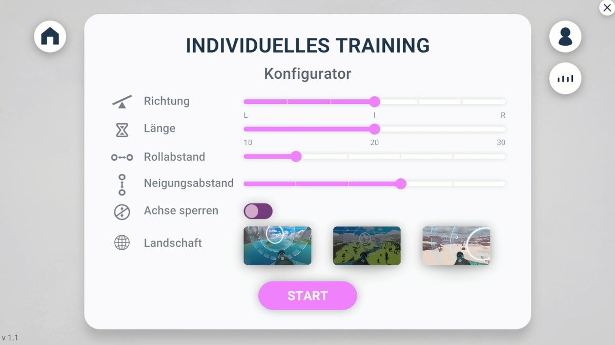 ICAROS Evolve — route configurator