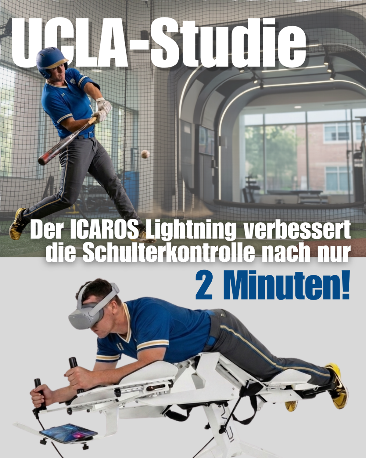 Baseballspieler auf dem ICAROS Lightning