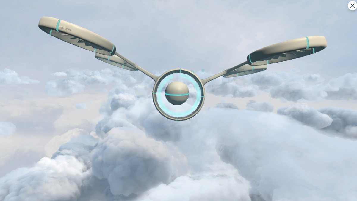 ICAROS Evolve — in-game view