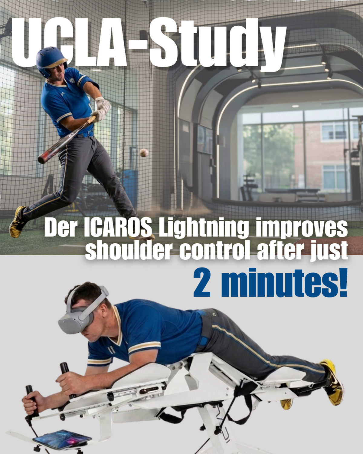 Baseballplayer on the ICAROS Lightning