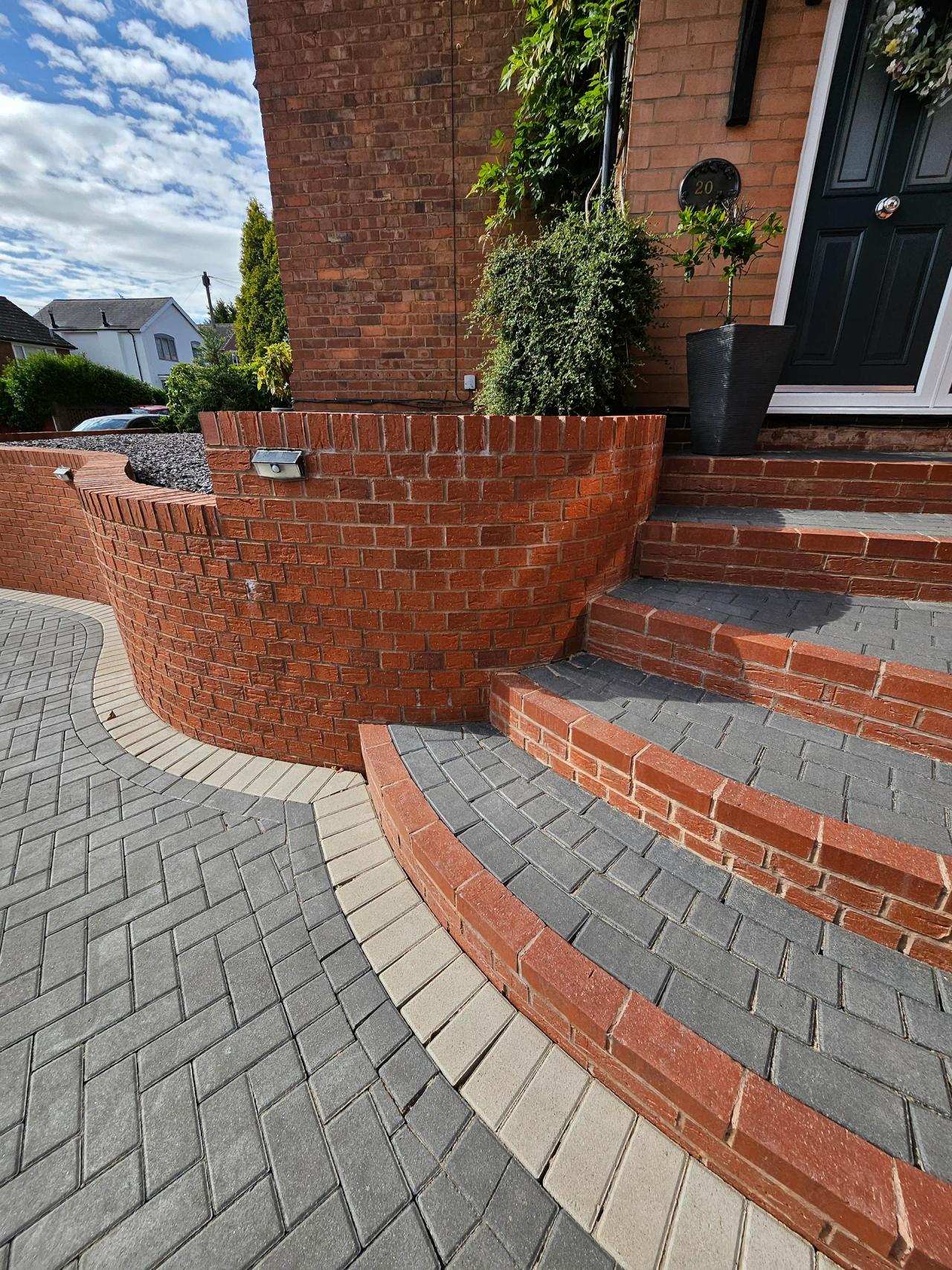Driveway and patio restoration in Kidderminster