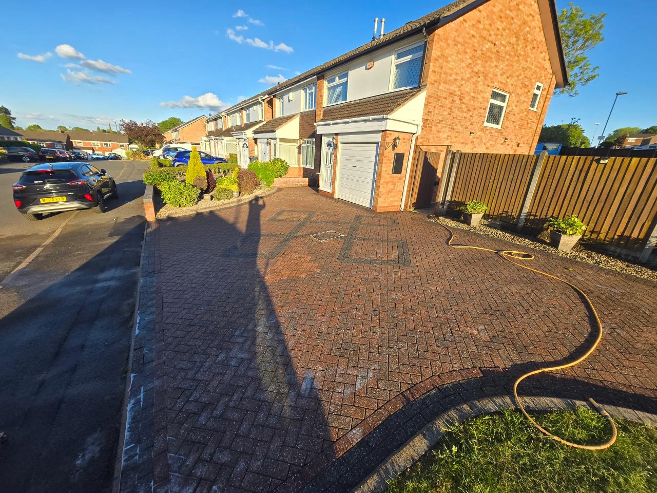 Driveway and patio restoration in Kidderminster