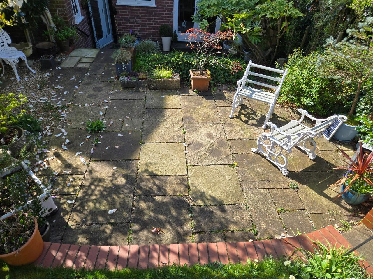 Driveway and patio restoration in Kidderminster
