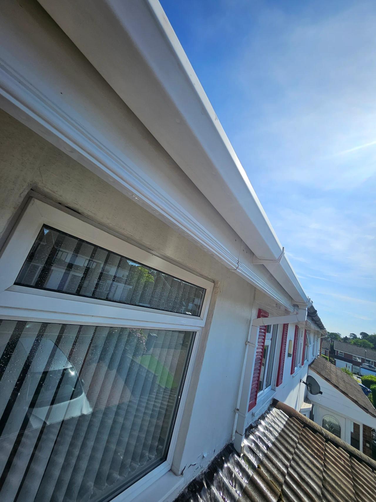 Fascia and soffit cleaning in Kidderminster