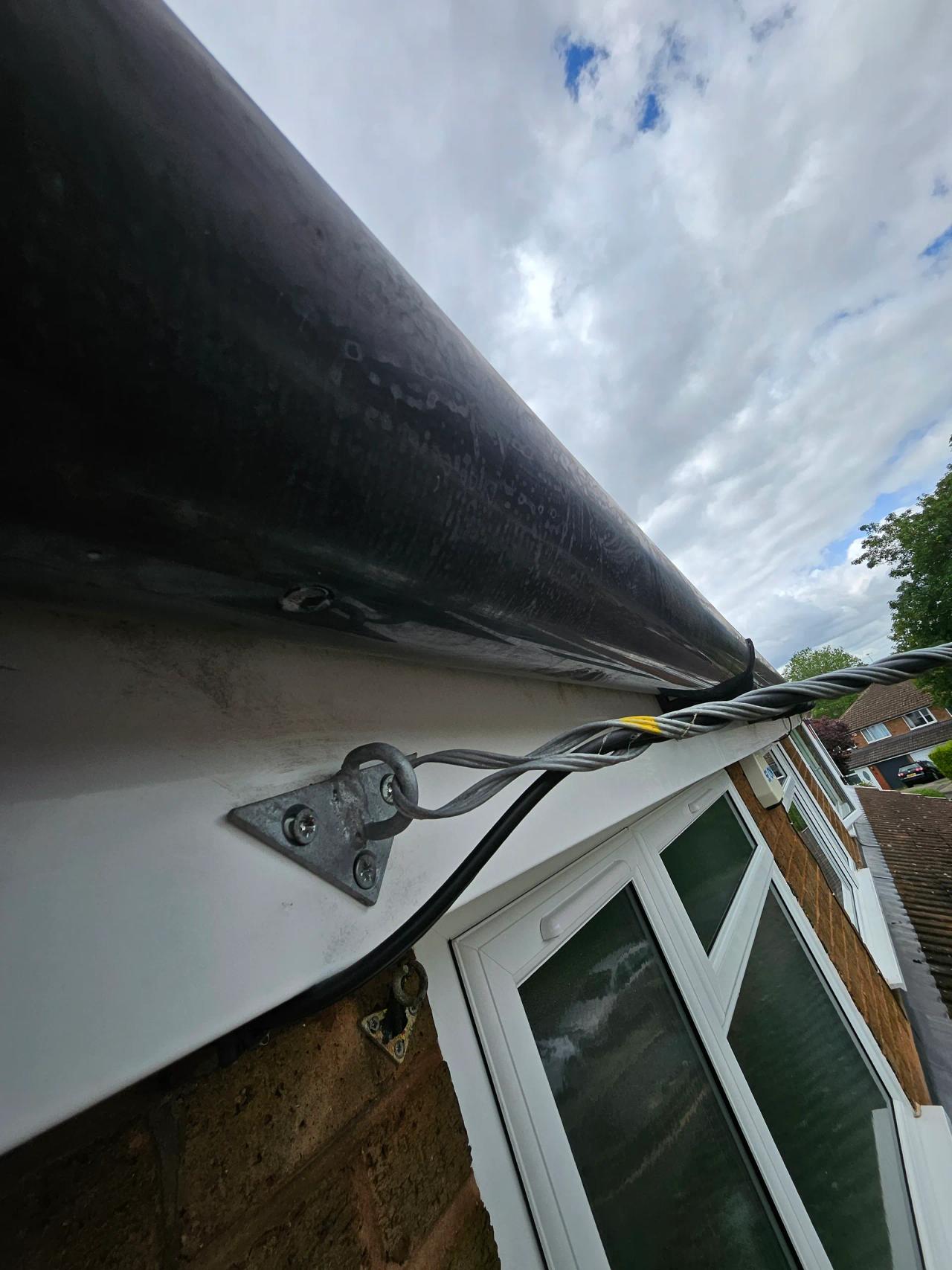 Fascia and soffit cleaning in Kidderminster
