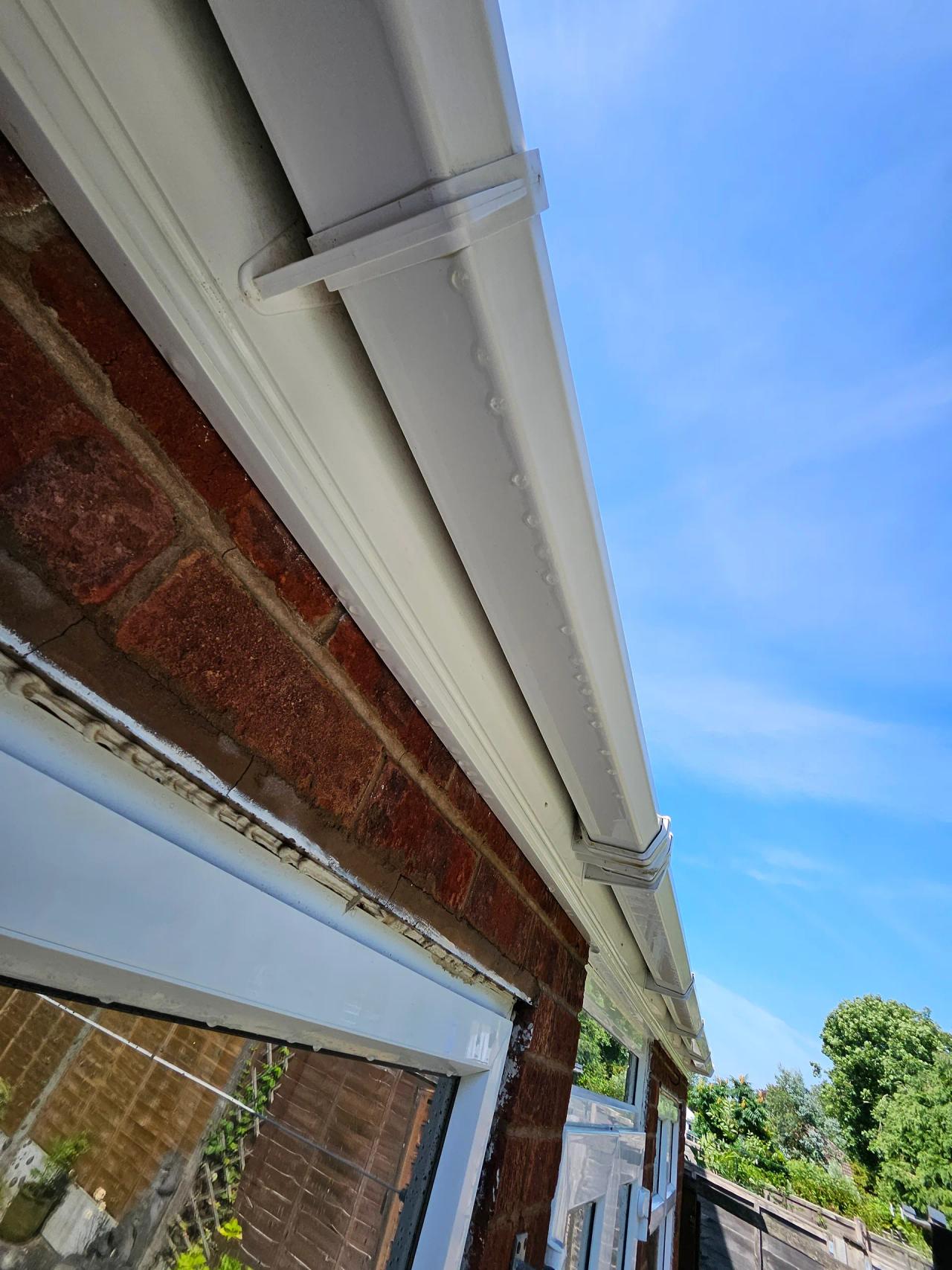 Fascia and soffit cleaning in Kidderminster