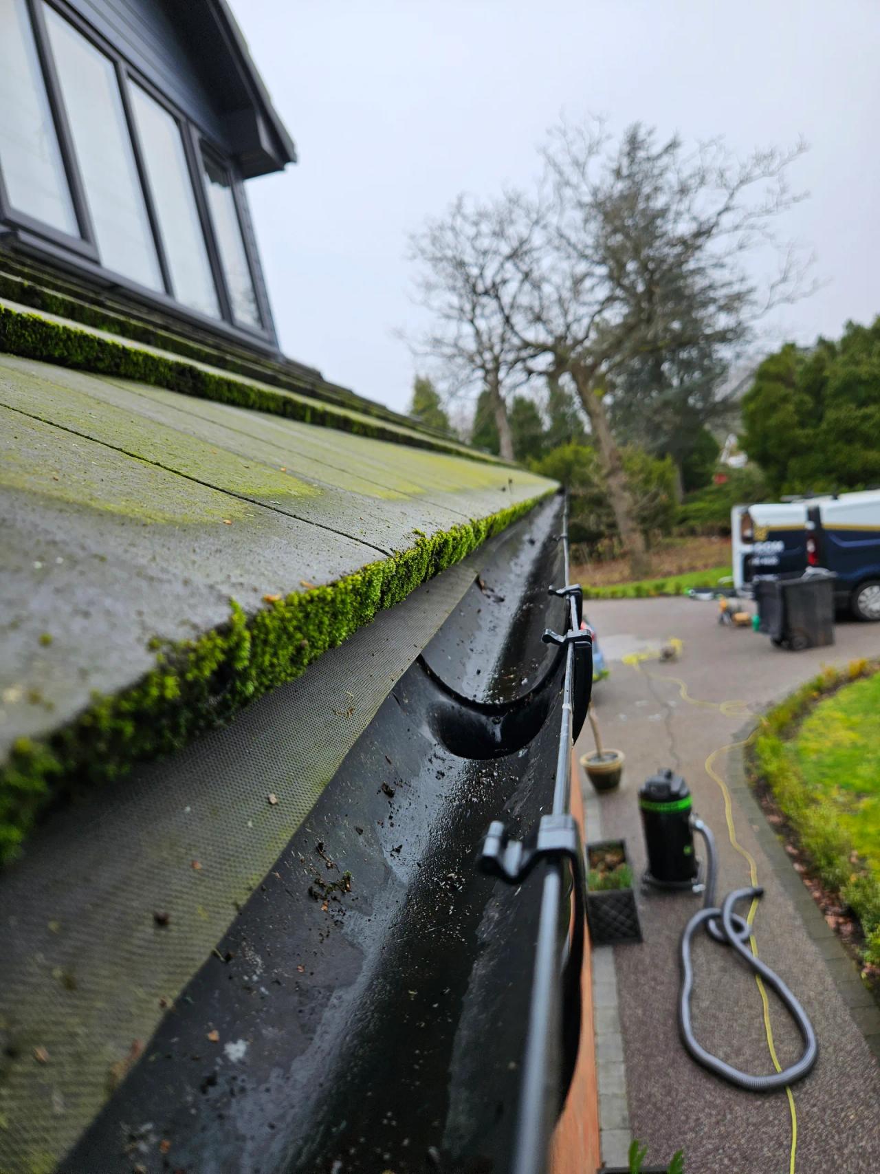 Gutter cleaning in Kidderminster