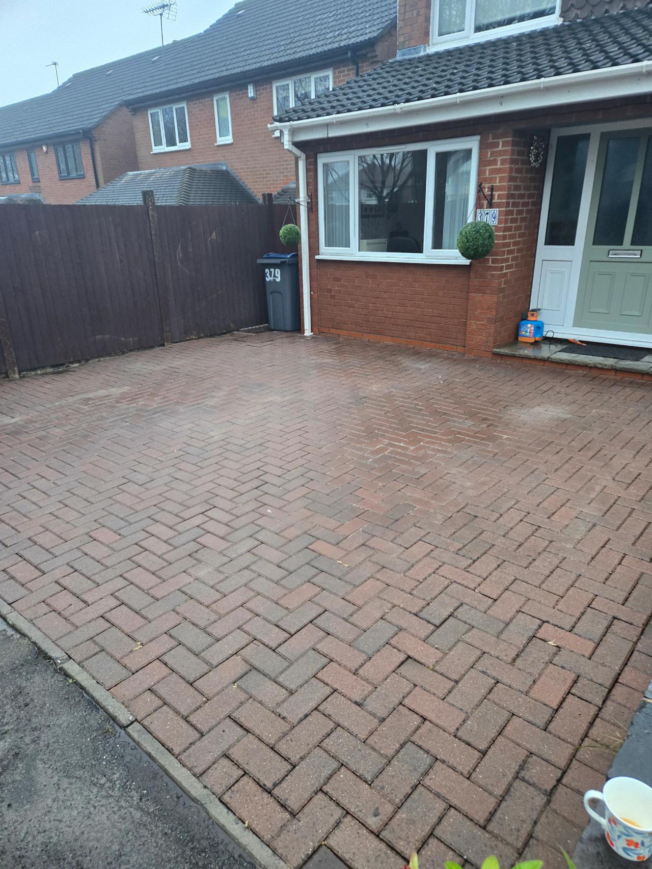 Driveway and patio restoration in Kidderminster