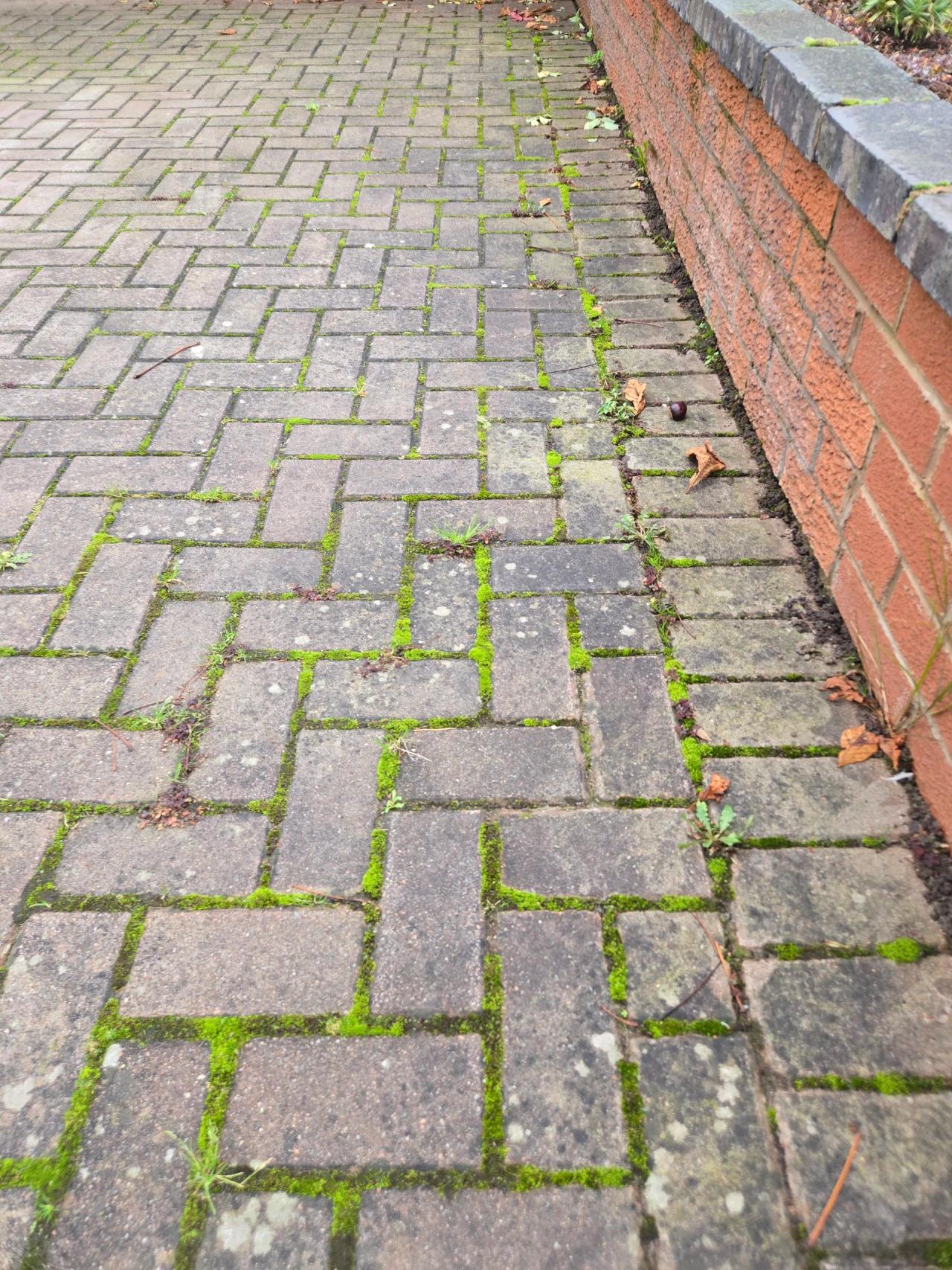 Driveway and patio restoration in Kidderminster
