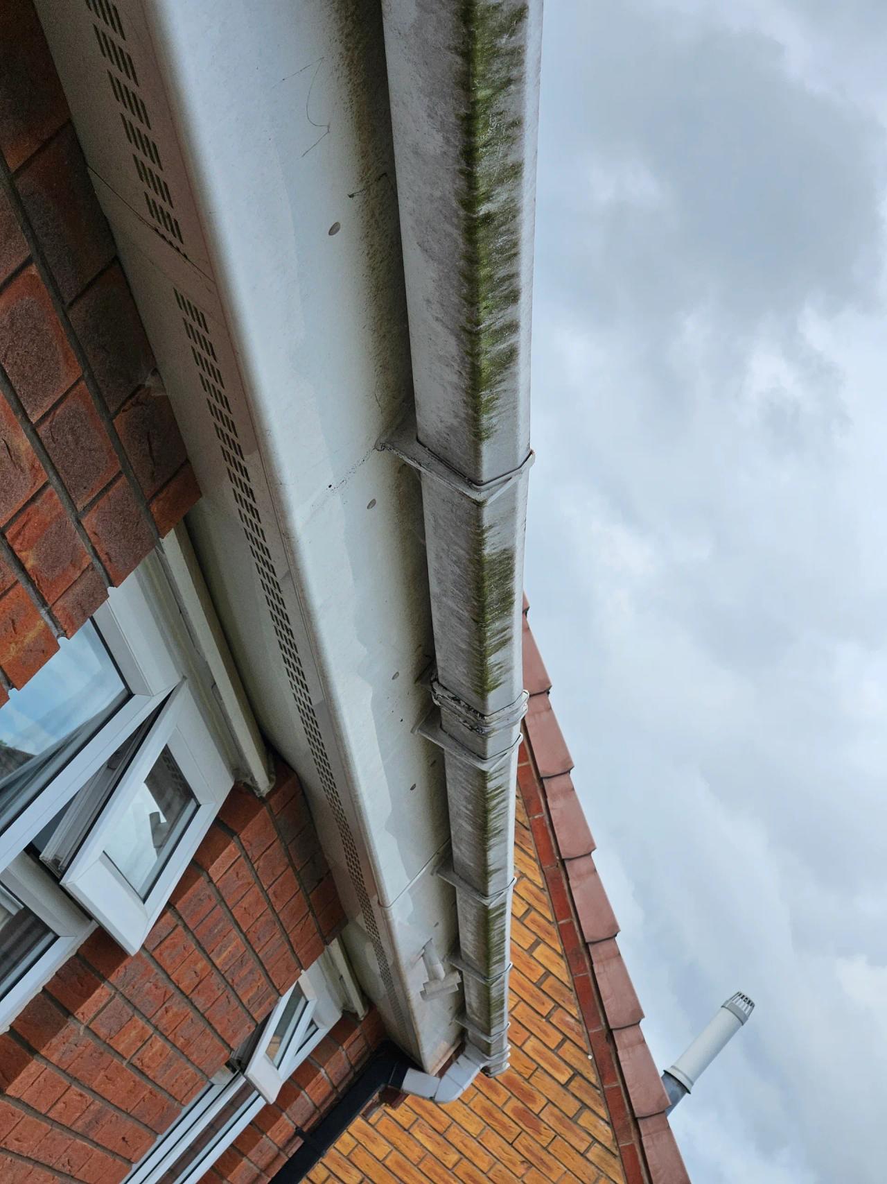 Fascia and soffit cleaning in Kidderminster